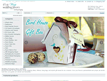 Tablet Screenshot of itsawrapweddingfavors.com